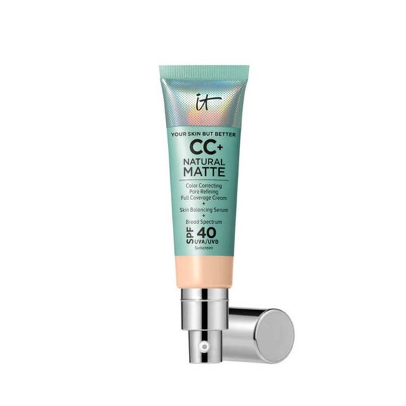 It Cosmetics - CC+ CREAM NATURAL MATTE FOUNDATION W/ SPF 40 - Shade LIGHT/CLAIR - Picture 1 of 3